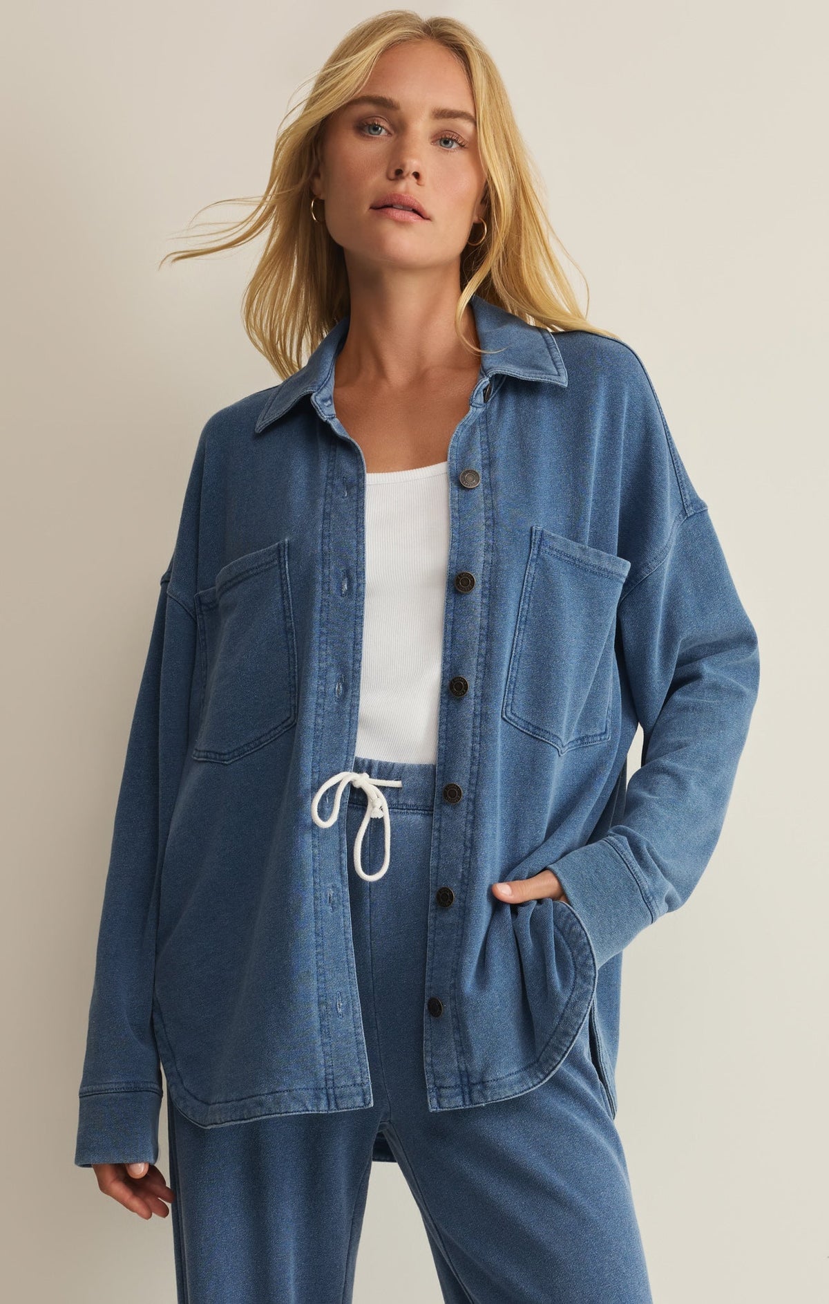 All Day Knit Denim Jacket
